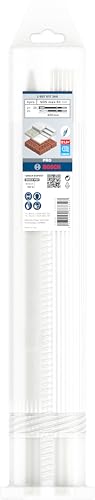 Bosch Coffret de burins SDS max-5C, 4 pièces – Accessoires professionnels pour crépis et béton, Marteau briseur durable