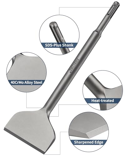 Burin SDS Plus Firecore 250 x 75 mm pour professionnels - Grand burin coudé SDS Plus Firecore - Marteaux FS18310